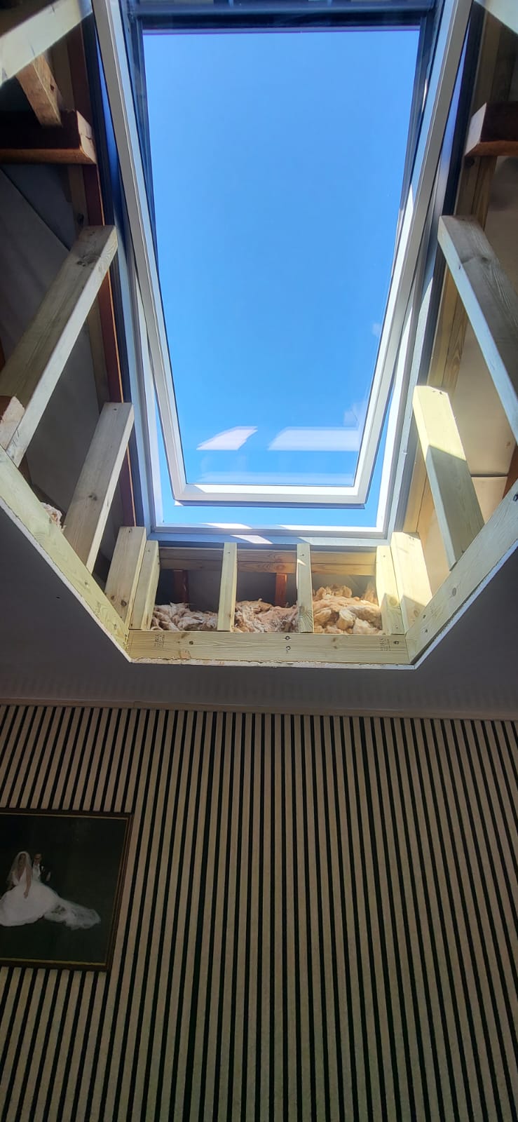 Velux roof window installation in Eastbourne
